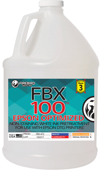 FBX-100 Gen3 Epson Optimized DTG Pretreatment