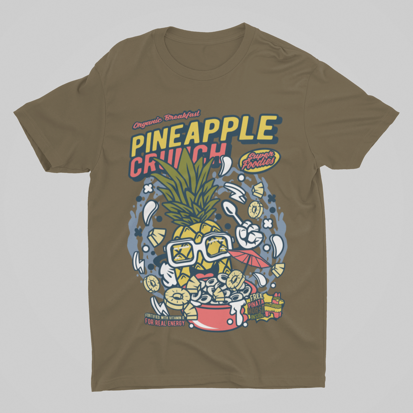 Pineapple Crunch cartoon